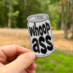 Can of Whoop Ass Embroidered Patch | Anne Van + Co