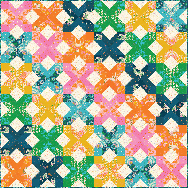 Ironwood Point Quilt Kit | Carousel Fabric Bundle