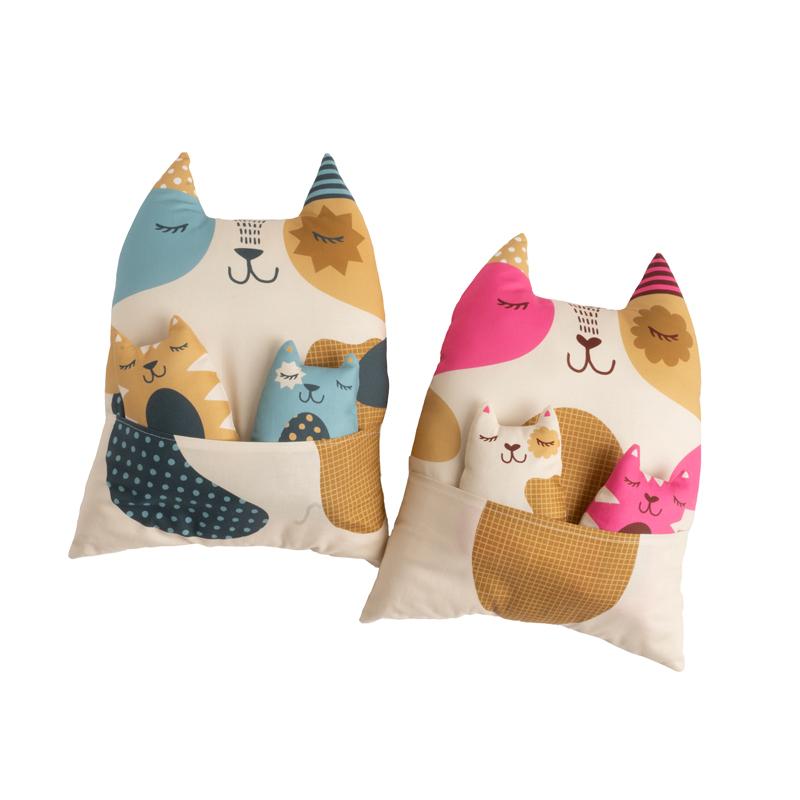 Cat Plushies | Cut Sew Create | Moda Fabrics