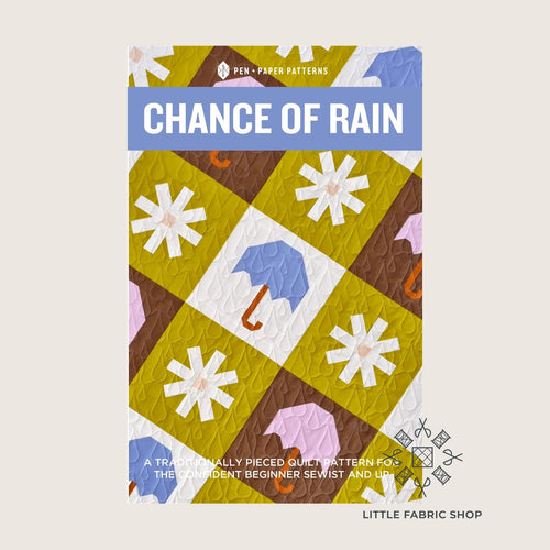 Chance of Rain | Quilt Pattern | Pen + Paper Patterns