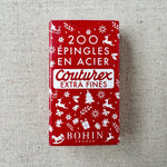 Bohin Christmas Extra Fine Pins | 200 Pins