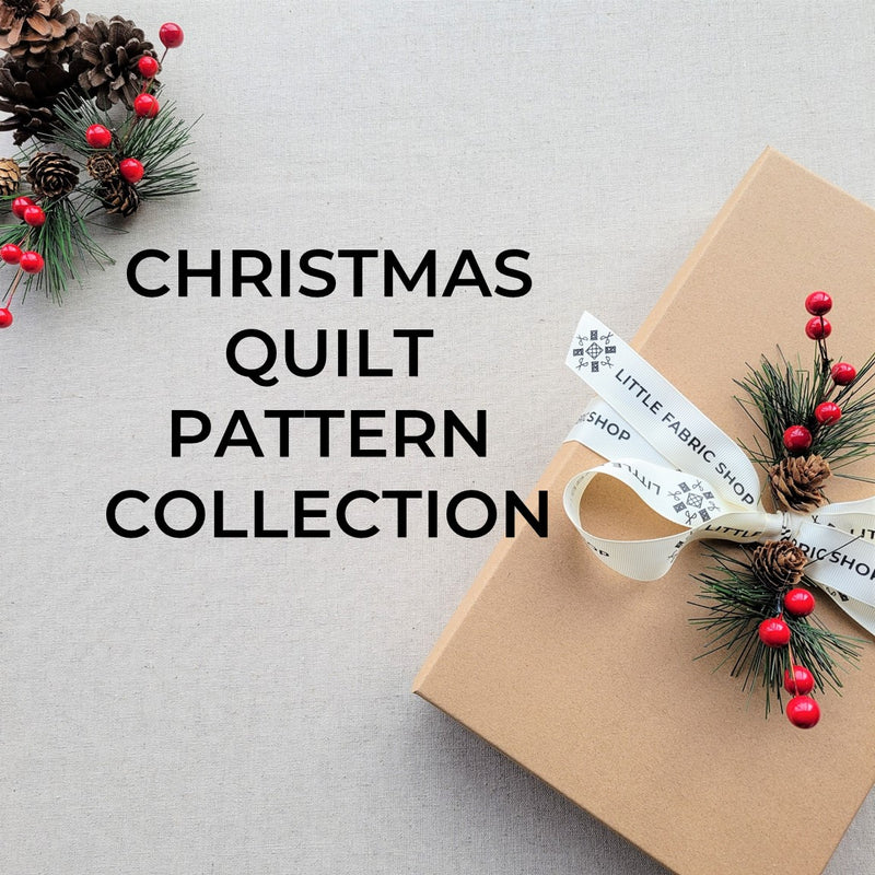 Christmas & Holiday Quilt Patterns | Little Fabric Shop