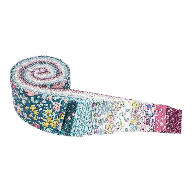 The Collector's Home - Nature's Jewel | 2.5" Jelly Roll | Liberty Fabrics