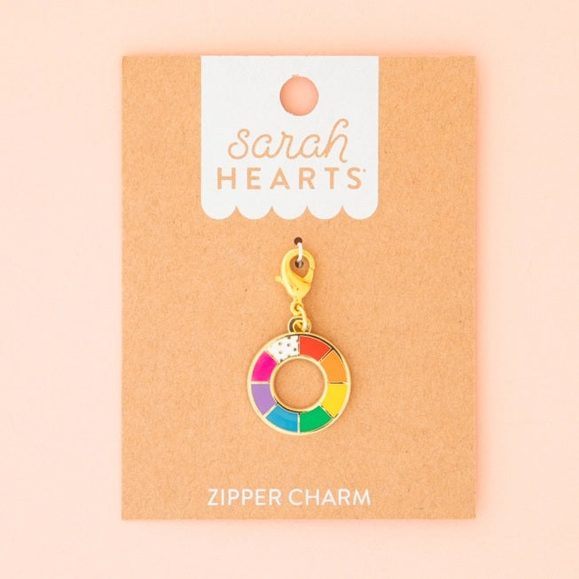 Zipper Pulls | Color Wheel | Zipper Charm | Sarah Hearts