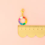 Zipper Pulls | Color Wheel | Zipper Charm | Sarah Hearts