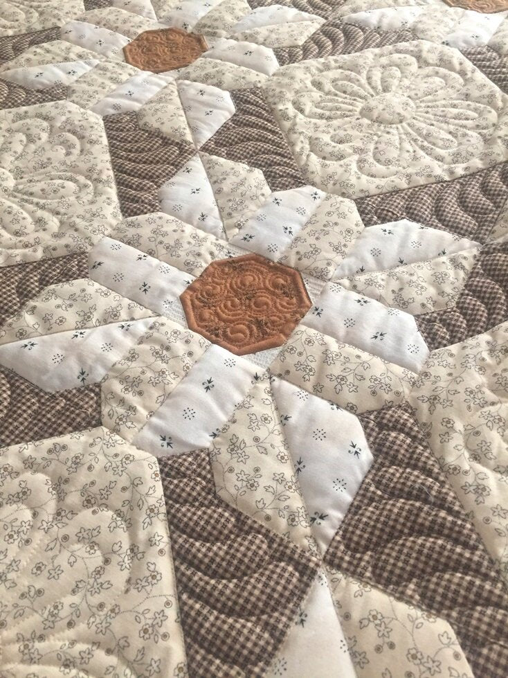 Cotton Daisies | Quilt Pattern | Laugh Yourself Into Stitches