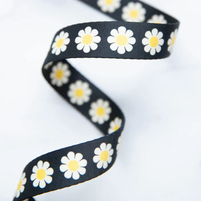 1" Webbing | Ruby Star Society | Daisy - Yellow | Alexia Marcelle Abegg
