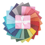 Gingham | Riley Blake Designs | 1/8" Gingham Fat Quarter Bundle