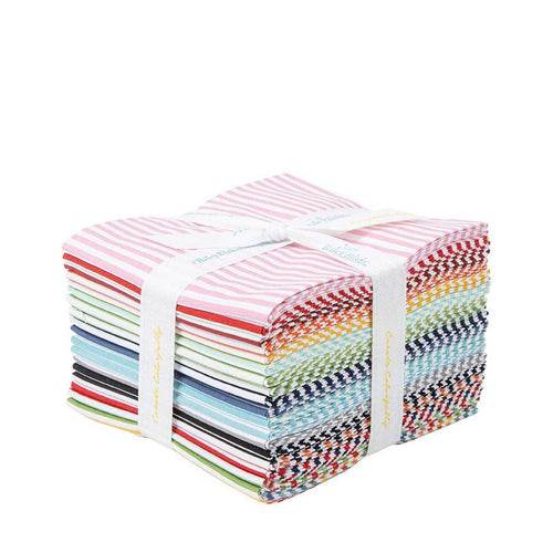 Stripes | Riley Blake Designs | 1/8" Stripe Fat Quarter Bundle