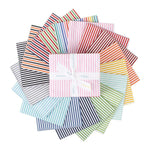 Stripes | Riley Blake Designs | 1/8" Stripe Fat Quarter Bundle