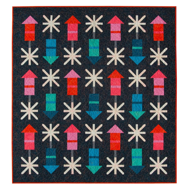 Firecracker Quilt | Quilt Pattern | Pen + Paper Patterns