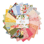 Floral Charms | 5" Charm Pack | Riley Blake Designs | Kelsey Carlson