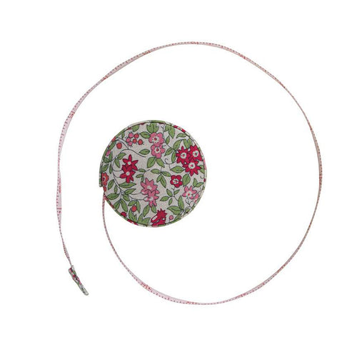 Retractable Tape Measure | Liberty of London - Forget Me Not Blossom | Liberty Fabrics