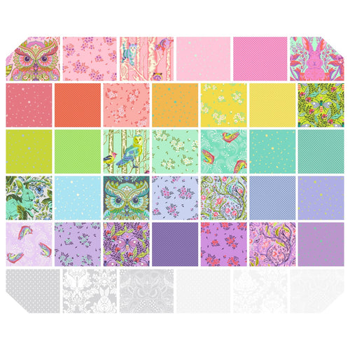 Full Moon Forest II | Tula Pink | Fat Quarter Bundle | FreeSpirit Fabrics | New True Colors 2025