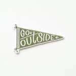 Go Outside Embroidered Patches | Union Made