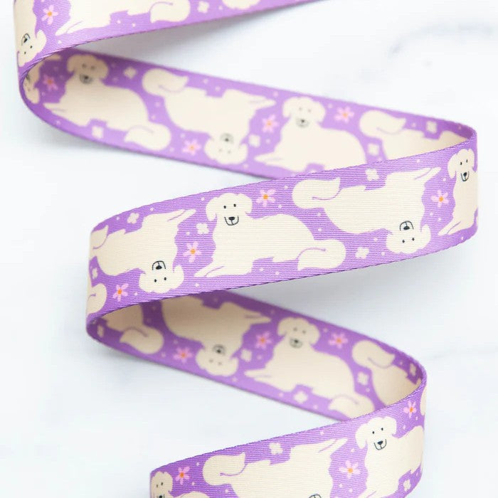 1 1/2" Webbing | Ruby Star Society | Golden Pups | Sarah Watts