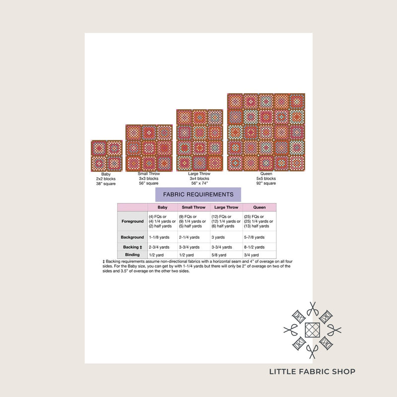 Granny Patch | Quilt Pattern | Lo & Behold Stitchery