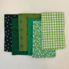 Green | Stash Builder Half Yard Bundle | Little Fabric Shop