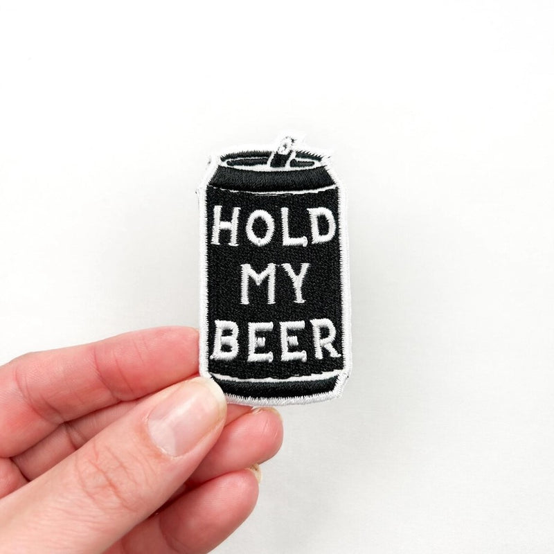 Hold My Beer Embroidered Patch | Field Trip Threads