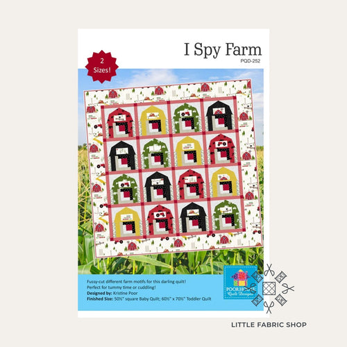 I Spy Farm | Quilt Pattern | Poorhouse Quilt Designs