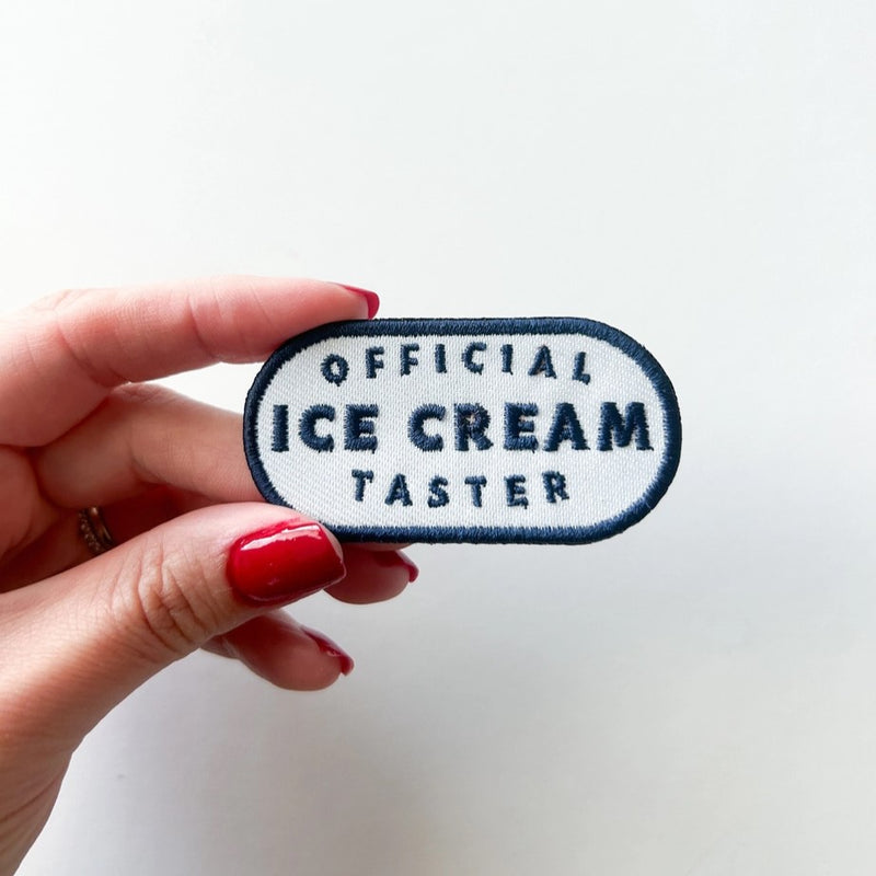 Official Ice Cream Taster Embroidered Patch | Field Trip Threads