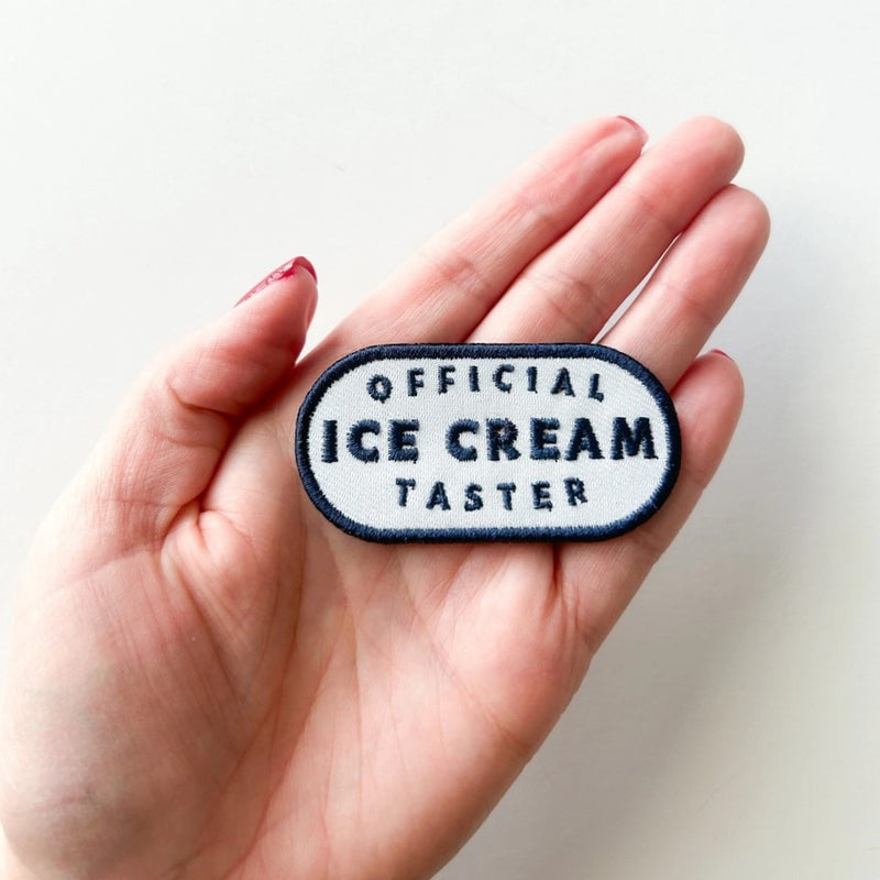 Official Ice Cream Taster Embroidered Patch | Field Trip Threads