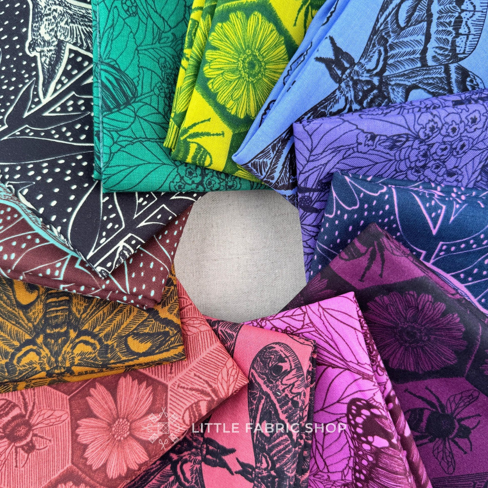 Indelible: Ink | Anna Maria Textiles | Fat Quarter Bundle | Northcott Fabrics