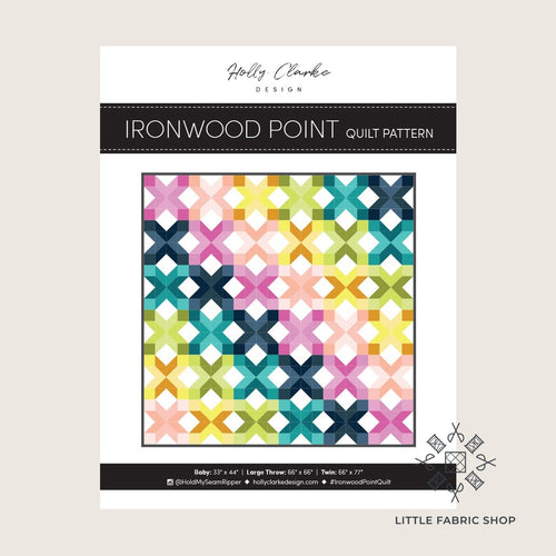 Ironwood Point | Quilt Pattern | Holly Clarke Design