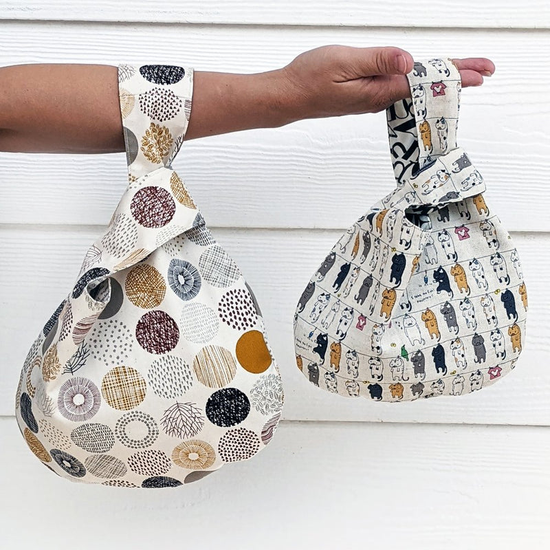 Japanese Knot Bag Pattern Sewn Wyoming