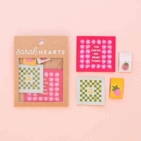 Joyful June Multipack | Fabric Labels | Sarah Hearts