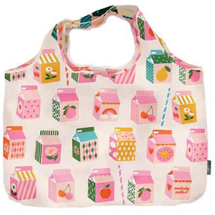 Pocket Shopper Juice Carton | Meori | Ruby Star Society | Juicy | Melody Miller | Reusable Bag | Nylon