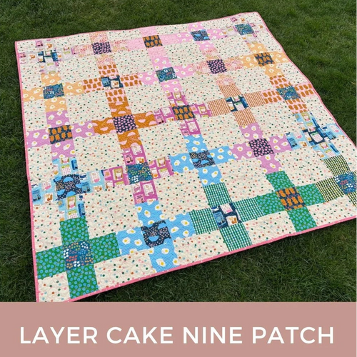 Allison Ramsing | Layer Cake Nine Patch | Quilt Pattern