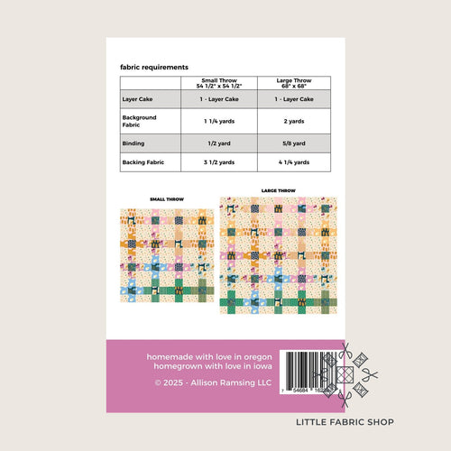 Layer Cake Nine Patch | Quilt Pattern | Allison Ramsing