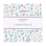 London Parks A | 5" Charm Pack | Liberty Fabrics | Riley Blake Designs