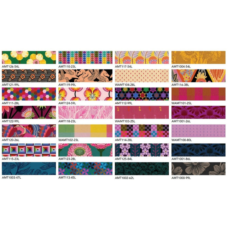 Lush Colorway | Anna Maria Textiles | Fat Quarter Bundle | Northcott Fabrics