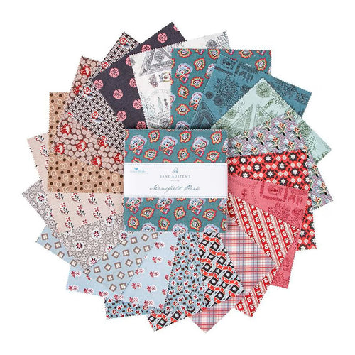 Mansfield Park | 5" Charm Pack | Riley Blake Designs | Jane Austen's House