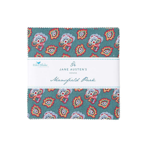 Mansfield Park | 5" Charm Pack | Riley Blake Designs | Jane Austen's House