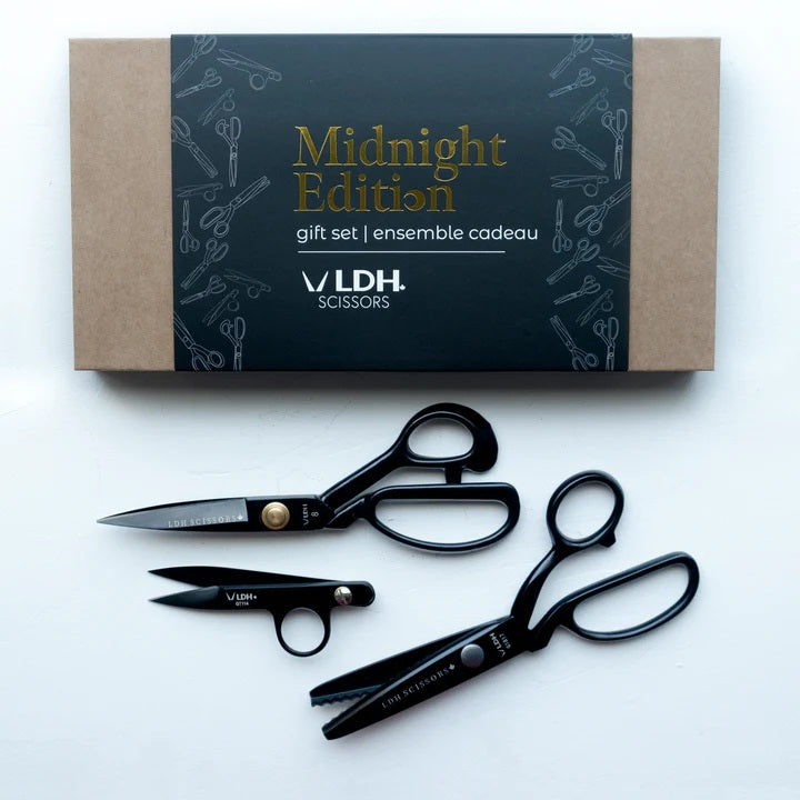 Midnight Edition Scissor Gift Set | LDH Scissors