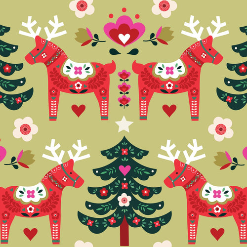 Nordic Noel | Reindeer | Dashwood Studio | Bee Brown