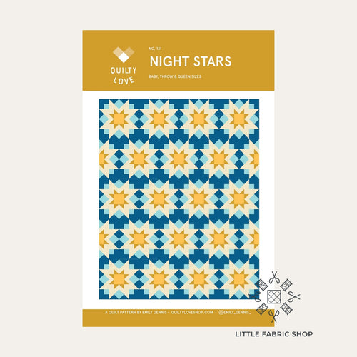 Night Stars | Quilt Pattern | Quilty Love