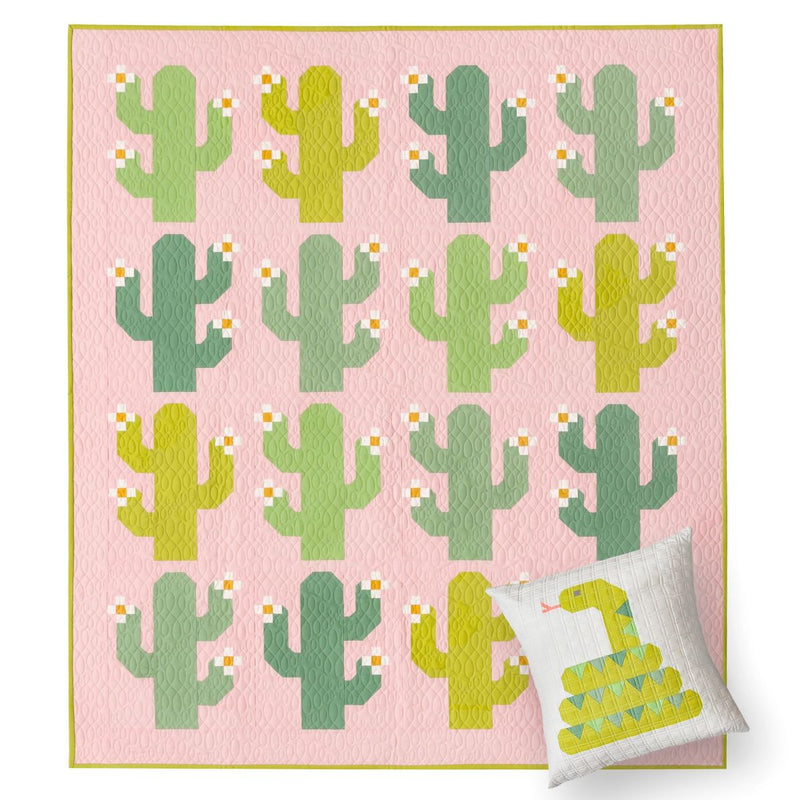 Oh My Cacti Quilt | Quilt Pattern | Pen + Paper Patterns