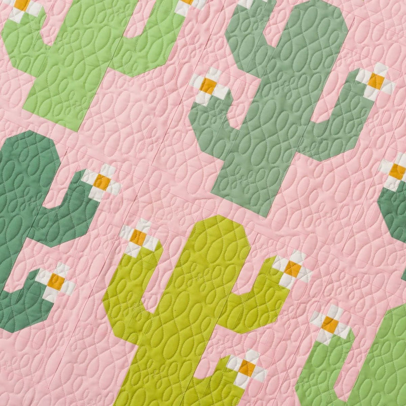 Oh My Cacti Quilt | Quilt Pattern | Pen + Paper Patterns