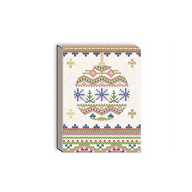 Bright Knit Ornament Pocket Notepad