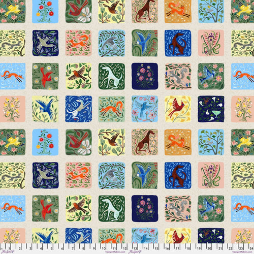 Backyard Wonder | Adam Trest | Storytellers Patchwork - Tile | FreeSpirit Fabrics