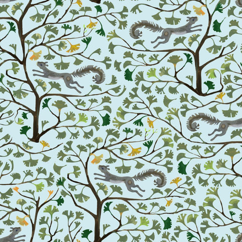 Backyard Wonder | Adam Trest | Gingko Acrobat - Sky | FreeSpirit Fabrics
