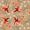 Backyard Wonder | Adam Trest | Carefree Cardinals - Pink | FreeSpirit Fabrics