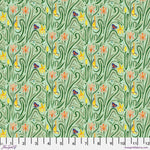 Backyard Wonder | Adam Trest | Daylily Dance - Green | FreeSpirit Fabrics