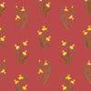 Backyard Wonder | Adam Trest | Backyard Bouquets - Red | FreeSpirit Fabrics