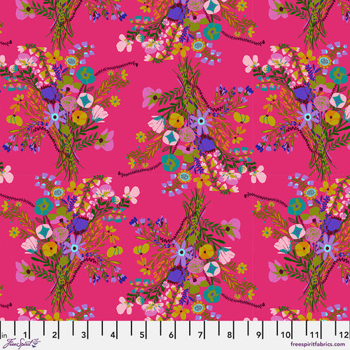 Harmony | Carolyn Gavin | Bundles of Joy - Magenta | Conservatory Craft | FreeSpirit Fabrics