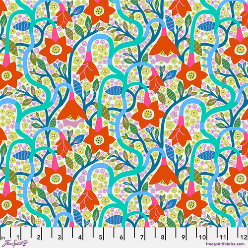 Bloomology | Monika Forsberg | Mosaic - Primary | FreeSpirit Fabrics | Conservatory Craft